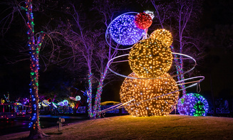 Affordable holiday lights limo rental in Steamboat, CO